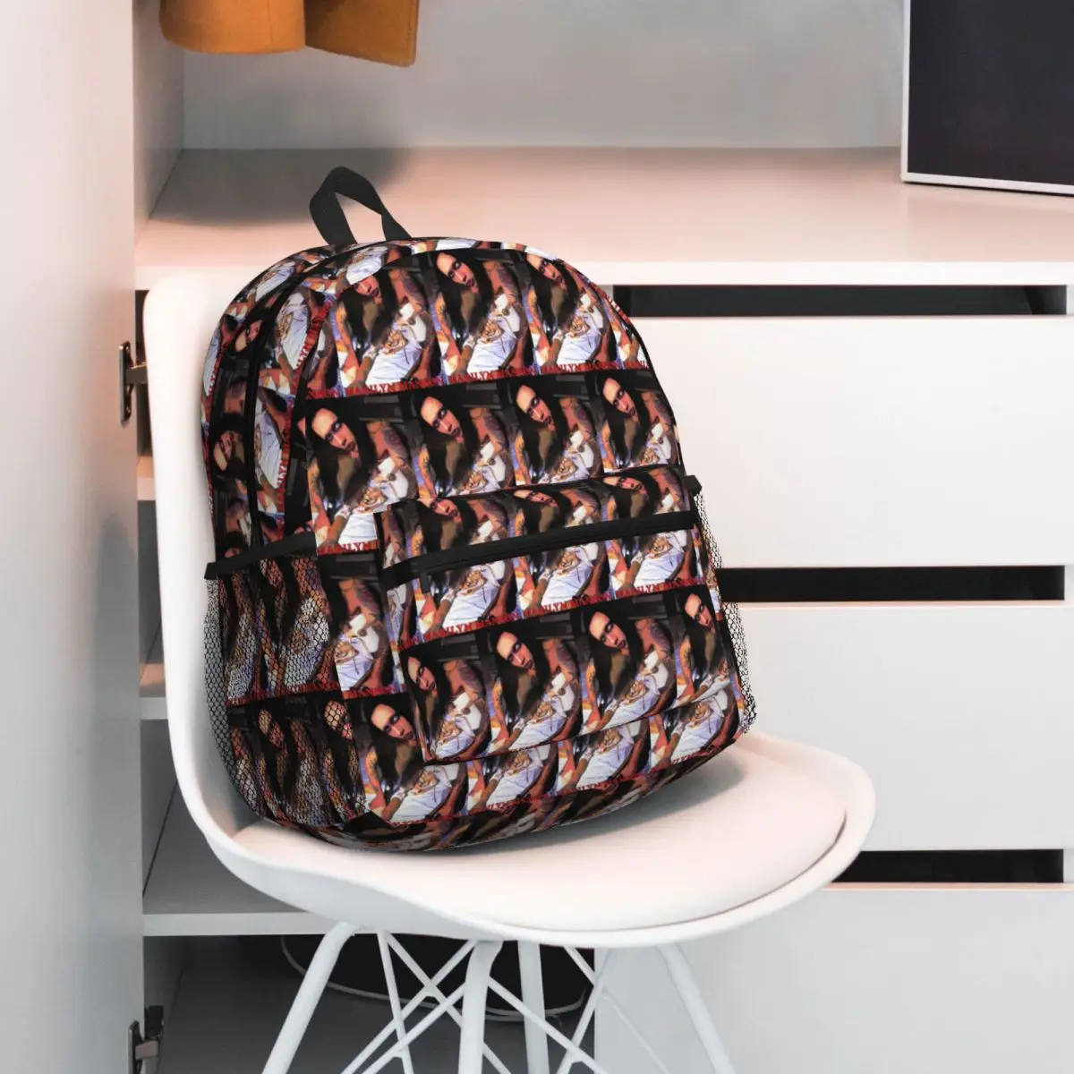

Marilyns Manson Antichrist Backpack Student BookBag Children School Bag Laptop Shoulder Bags for Boys Girls