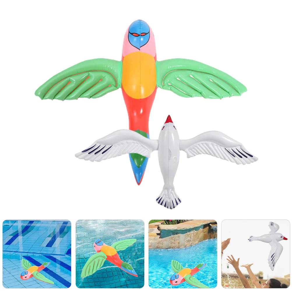 

The Bird Toy Seagull Water Balloon Child Beach Toys Inflatable Pvc Hanging Ornament Birds Party Pool