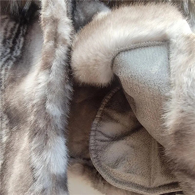 Faux Fur Coat 2025 New Winter Short Coat Imitation Mink Fur One-Piece Eco-Friendly Fur Coat for Women with Large Collar