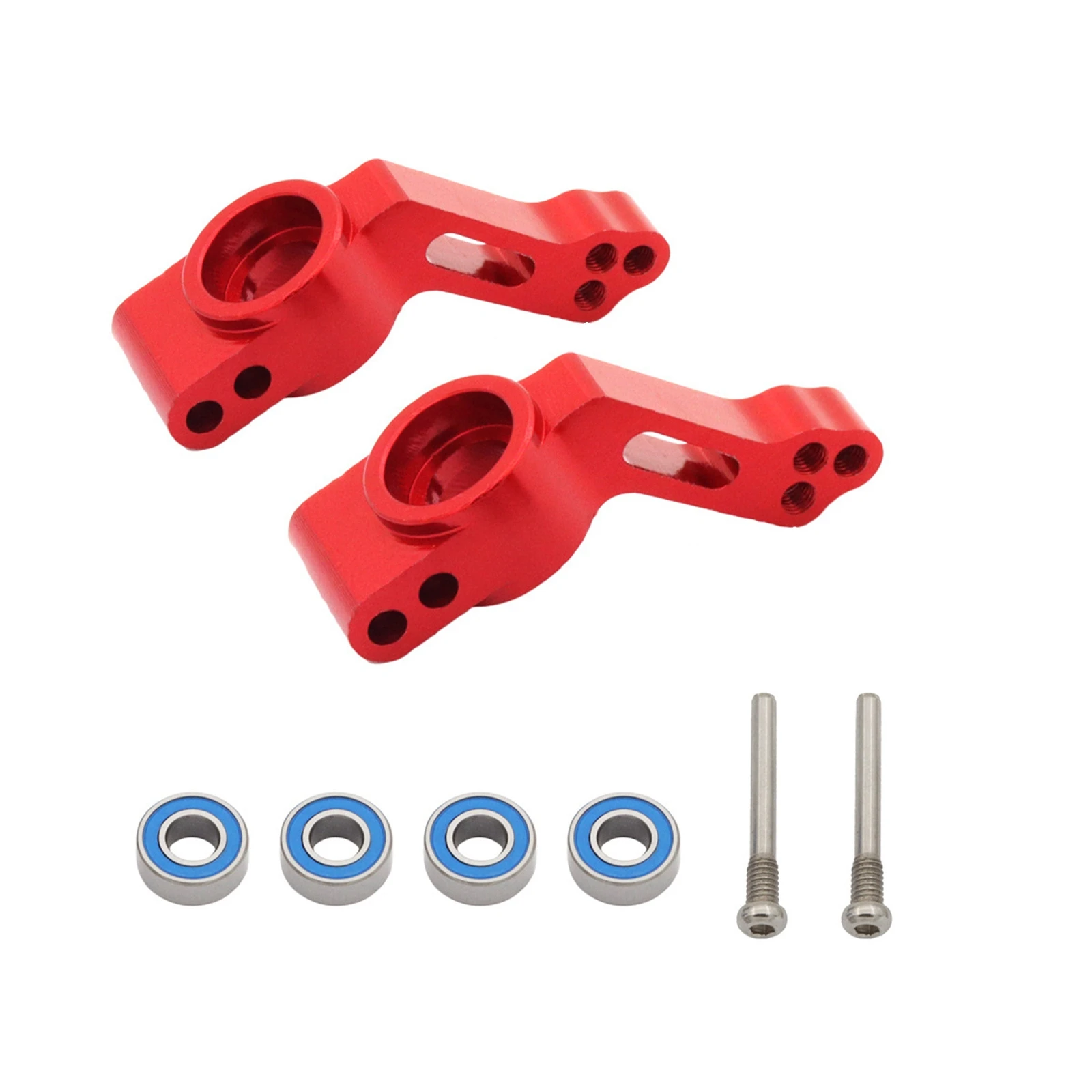 Front Caster Block Steering & Rear Stub Axle Carriers kit For 1/10 Traxxas 2WD Slash Stampede Rustler Ford F-150 rc car models