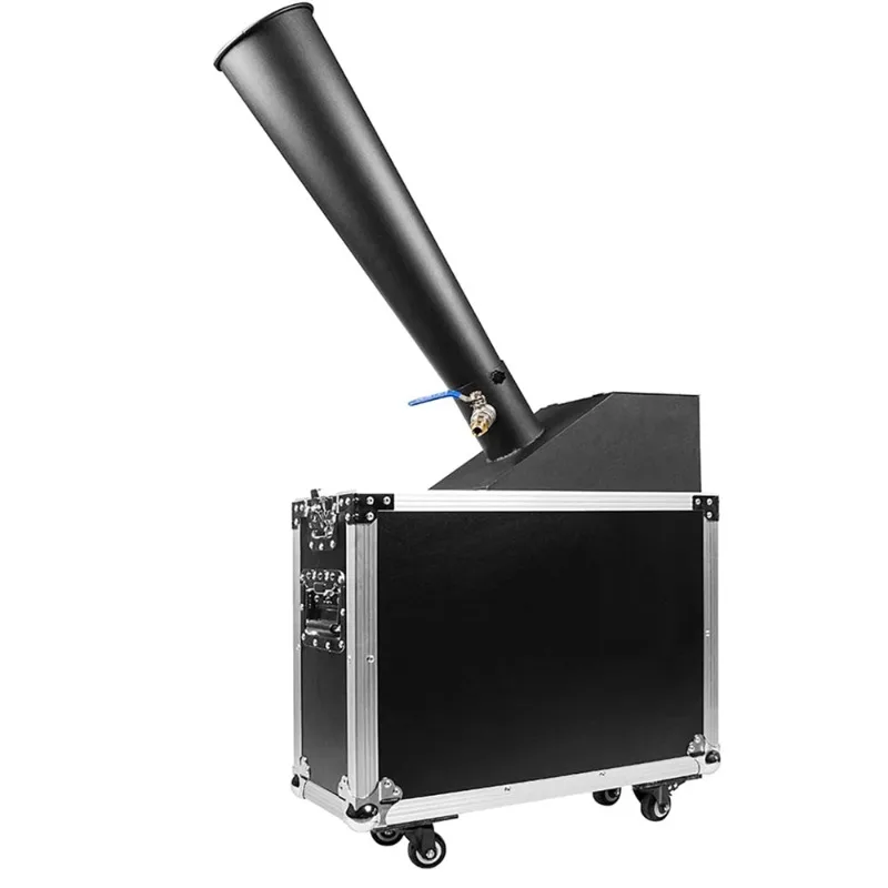 Factory Direct High Quality Confetti Machine With Flight Case Wedding Small Confetti Cannon Machine Manual Control