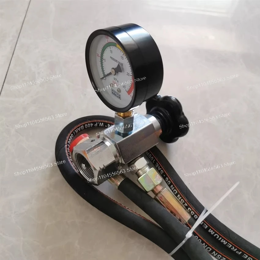 Nitrogen filling tool CQJ-25 M28 * 1.5 5/16-32 accumulator charging tool