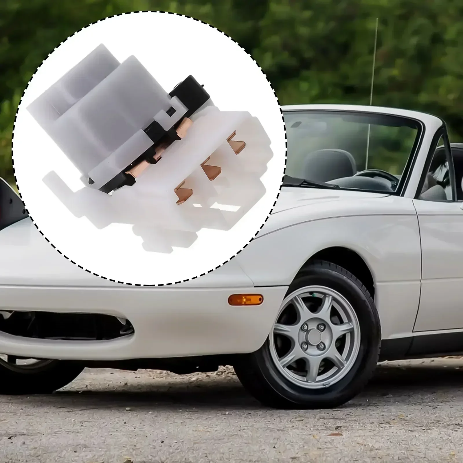 

Ignition Starter Switch For Mazda For Miata 1990 1997 Easy Installation ABS Material White Color OEM Number D001 66 151A