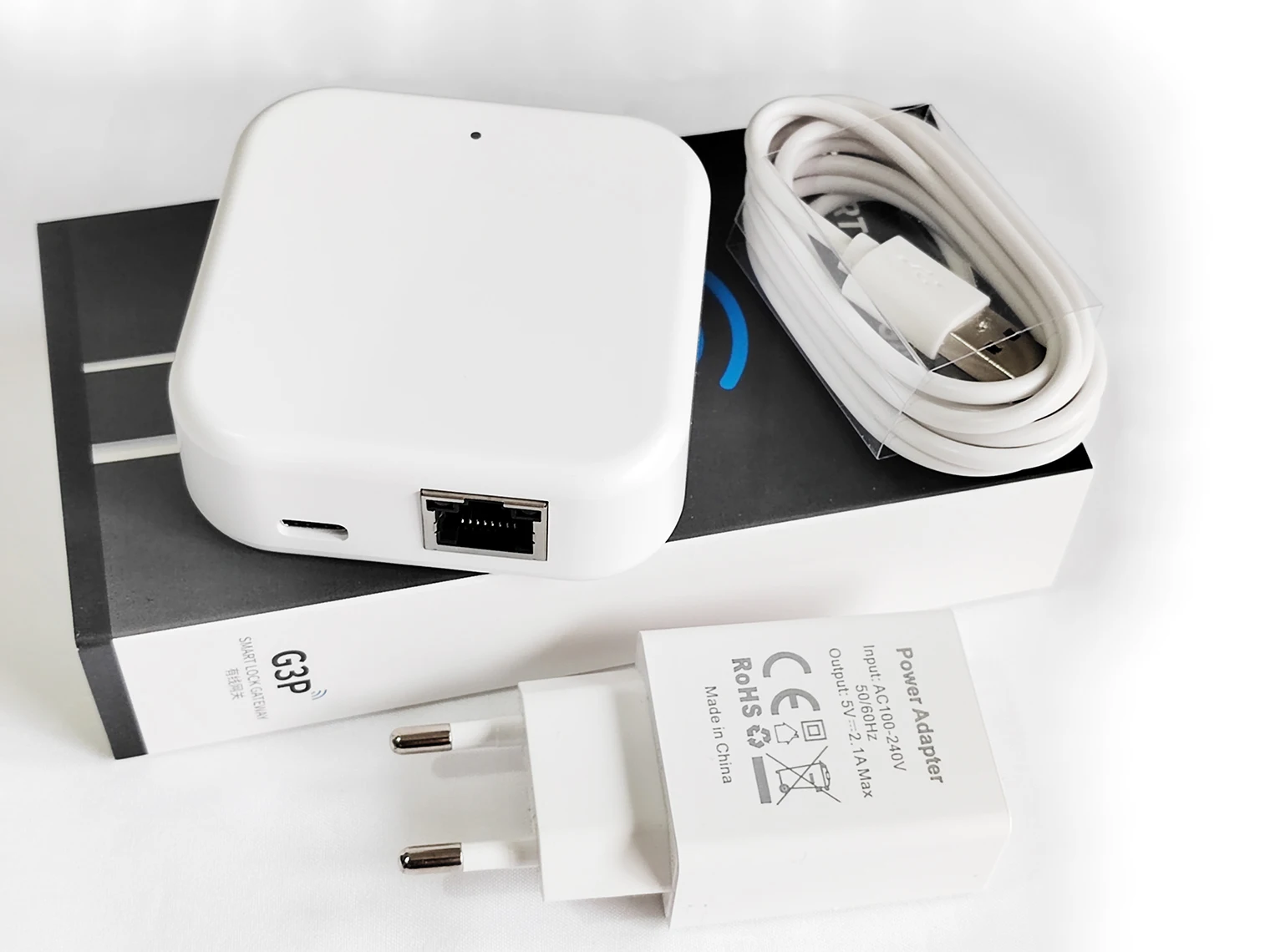 TTLock G3 PoE Wired Gateway Hub Smart Home Bridge For TTLOCK APP Smart Door Lock Remote Unlock Voice Control for Alexa Google