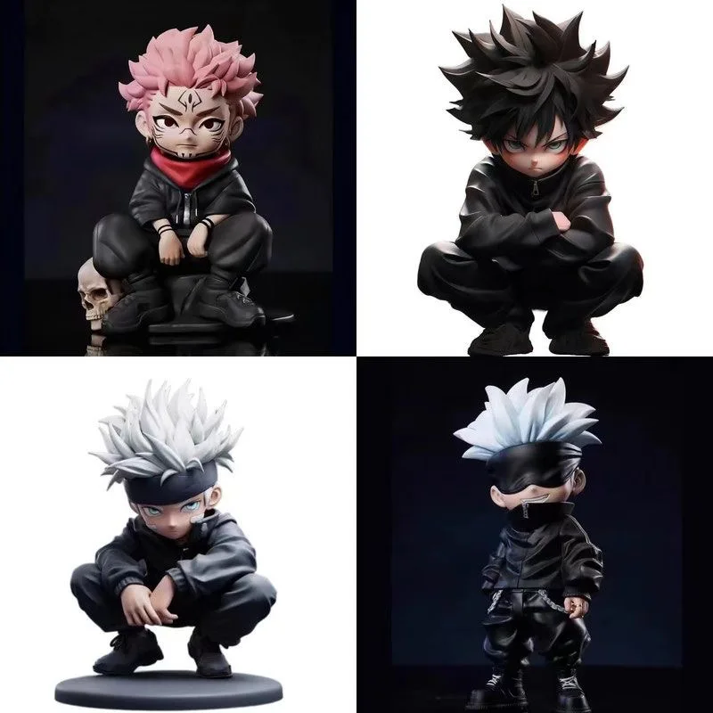 Jujutsu Battle Anime-Figur mit fünf Aktionselementen, Tigerstock, PVC-Dynamikpuppen-Kollektion, Statuenmodell, Spielzeuggeschenk