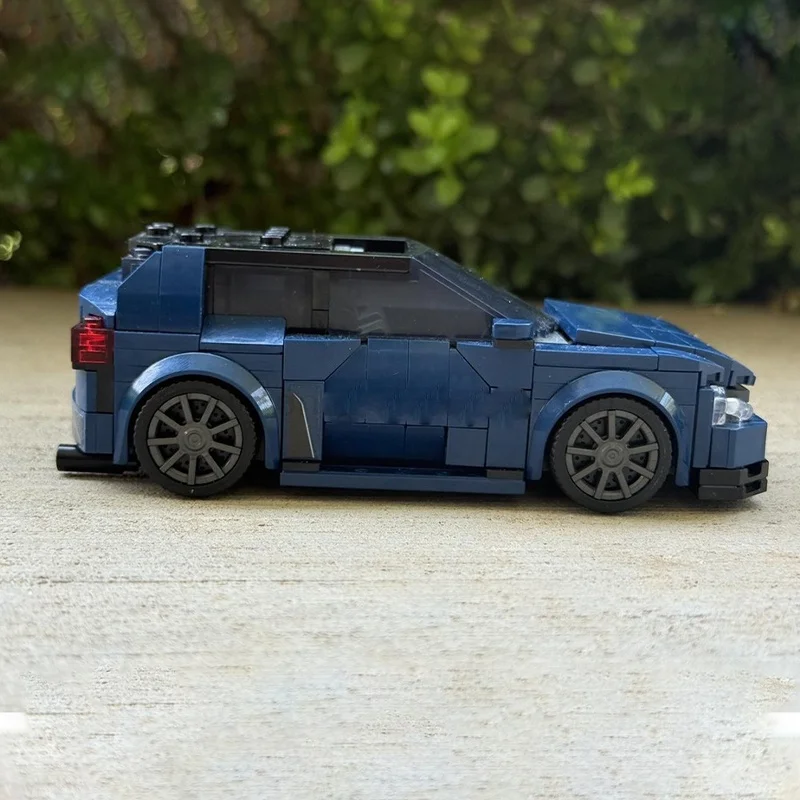 302 قطعة MOC VW Golf GTI City Champions نموذج اللبنات هدية الكريسماس لعبة الهندسة المعمارية تجميع فكرة التعليم الطوب الاطفال #4