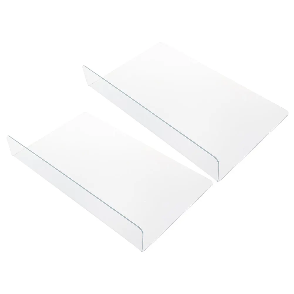 

2 Pcs Anti-splash Baffle Shower Water Barrier Bathtub Guards for Preventer Wall