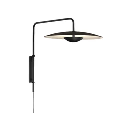 Nordic Simple Metal Wall Lamp Creative Living Room Wood Grain Art Bedside Bedroom Designer Model Room Wall Light