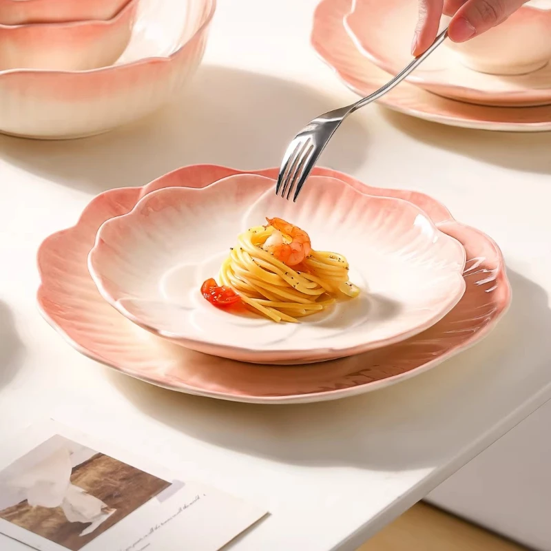 

LMM Chinese bowls, plates, tableware, household high-value ceramic noodle soup bowl