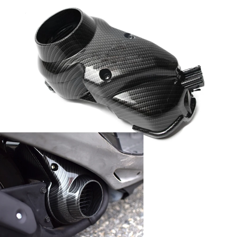 Carbon Fiber MOTORCYCLE Scooter Fan Cover Engine Fan Cooling Cover FOR Honda  DIO ZX50 AF27/28/16 FAN COVER Black