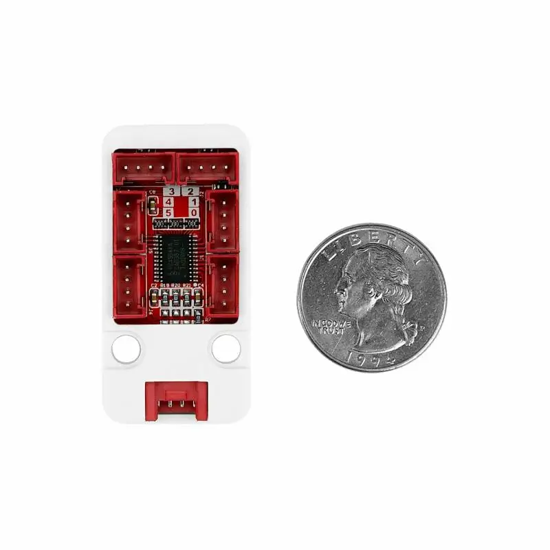 M5stack oficial i2c hub 1 a 6 unidade de expansão (pca9548apw)