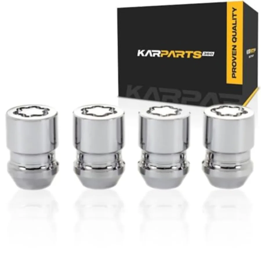 

Комплект противоугонных колесных гаек McGard для Honda CR-V 1997-2020, 4 шт., коническое седло, M12 x 1.5, 19 мм и 21 мм, двойной шестигранник 1.28 дюйма Длина хромированного покрытия