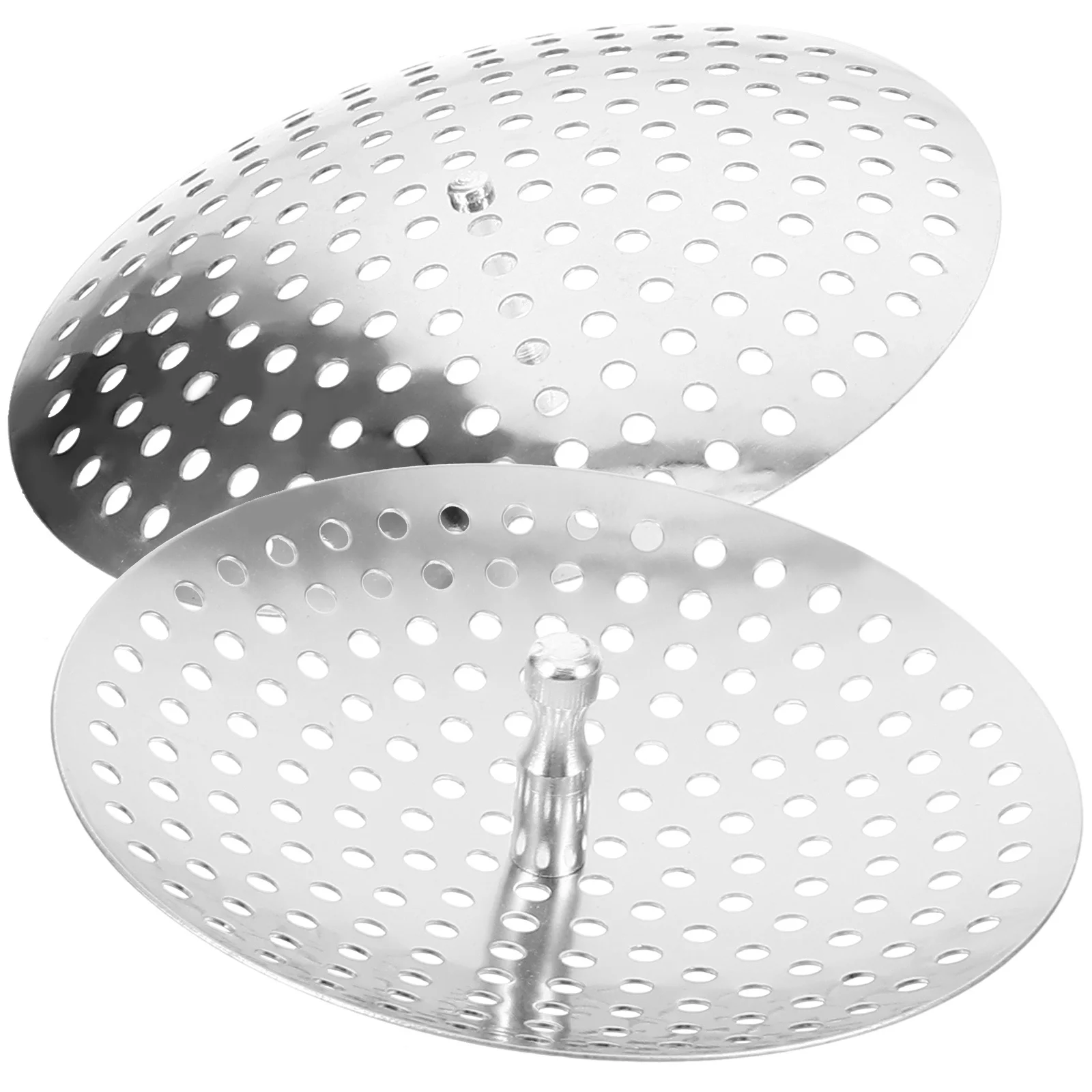 

2Pcs Stainless Steel Sink Strainer Basket Kitchen Drain Filter for Food Debris and Hair Catcher Utility Sink Strainers Metal