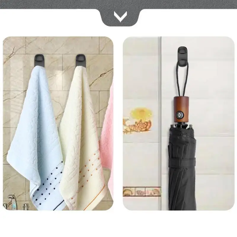

Universal Silicone Hook Kitchen Creative Self Adhesive Toothbrush Holder Multipurpose Seamless Waterproof Storage Holder