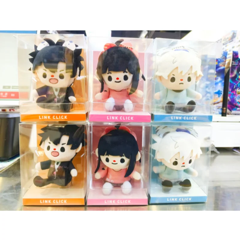 Genuine Link Click Animation Rec Time Series Charles Lucas Jo 14cm Anime Finger Puppet Plush Toys Peripheral Gift In Stock