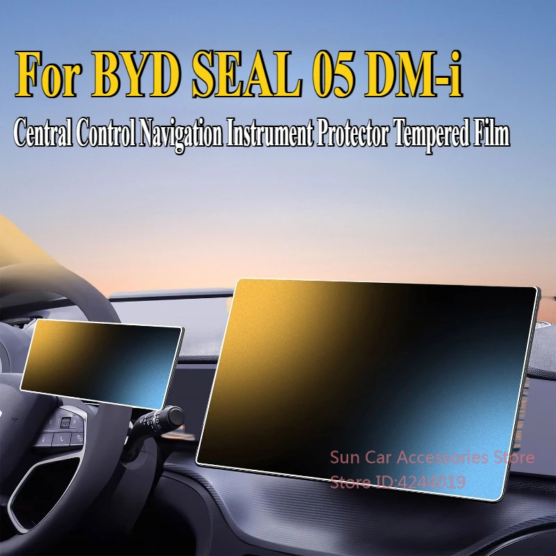 

Для BYD SEAL 05 DMi 25, интеллектуальная версия вождения, центральное управление, навигационный инструмент, протектор, закаленная пленка, автомобильные аксессуары