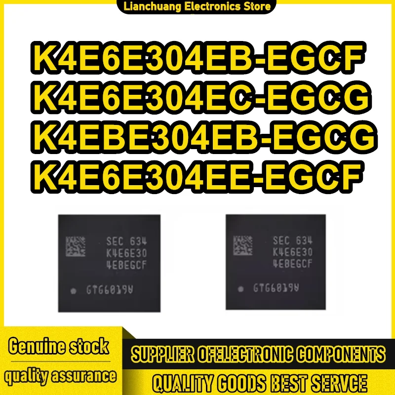 

K4E6E304EE-EGCF K4E6E304EB-EGCF K4E6E304EC-EGCG K4EBE304EB-EGCG LPDDR3 IC Чипсет с шариками в наличии