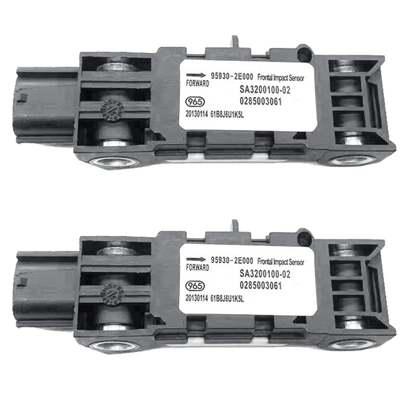 2X 95930-2E000 959302E000 For 2004-2010 KIA Sportage JE For Hyundai Tucson JM Crash Sensor