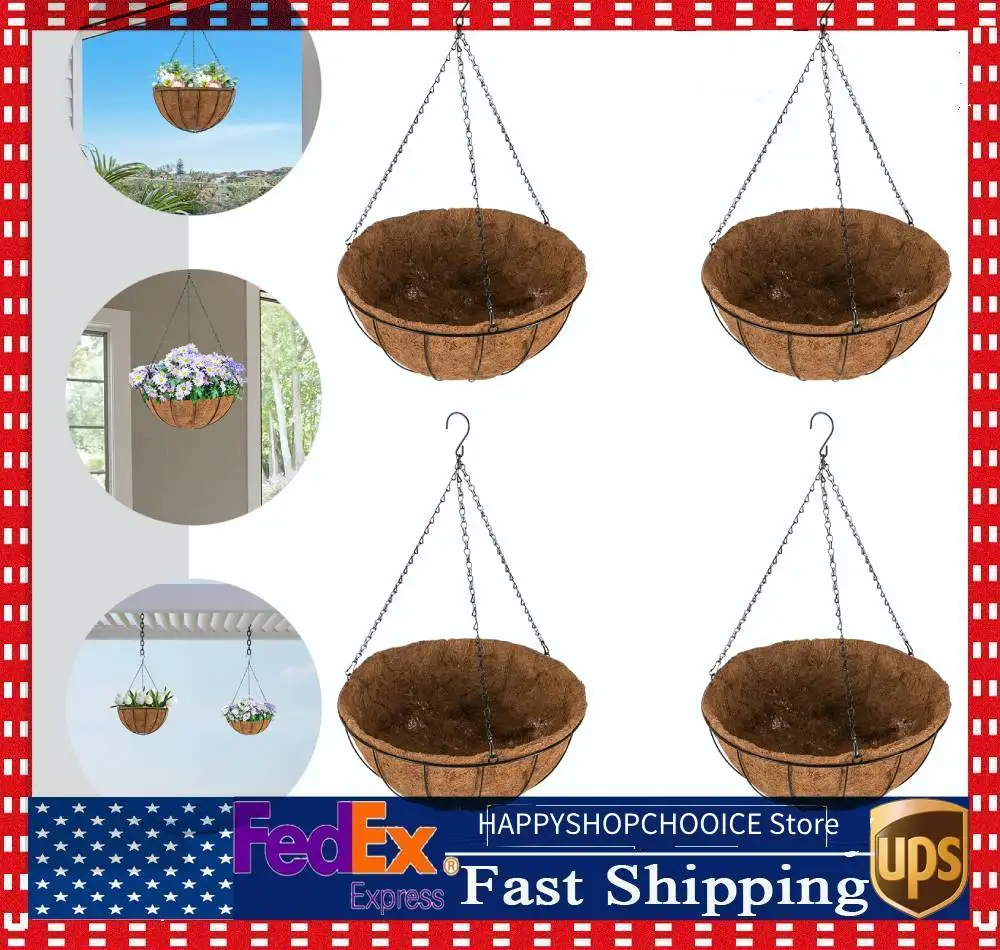 

Подвесные корзины для растений, подвесные горшки, подвесные горшки. Подвесные корзины для внутреннего и наружного использования.