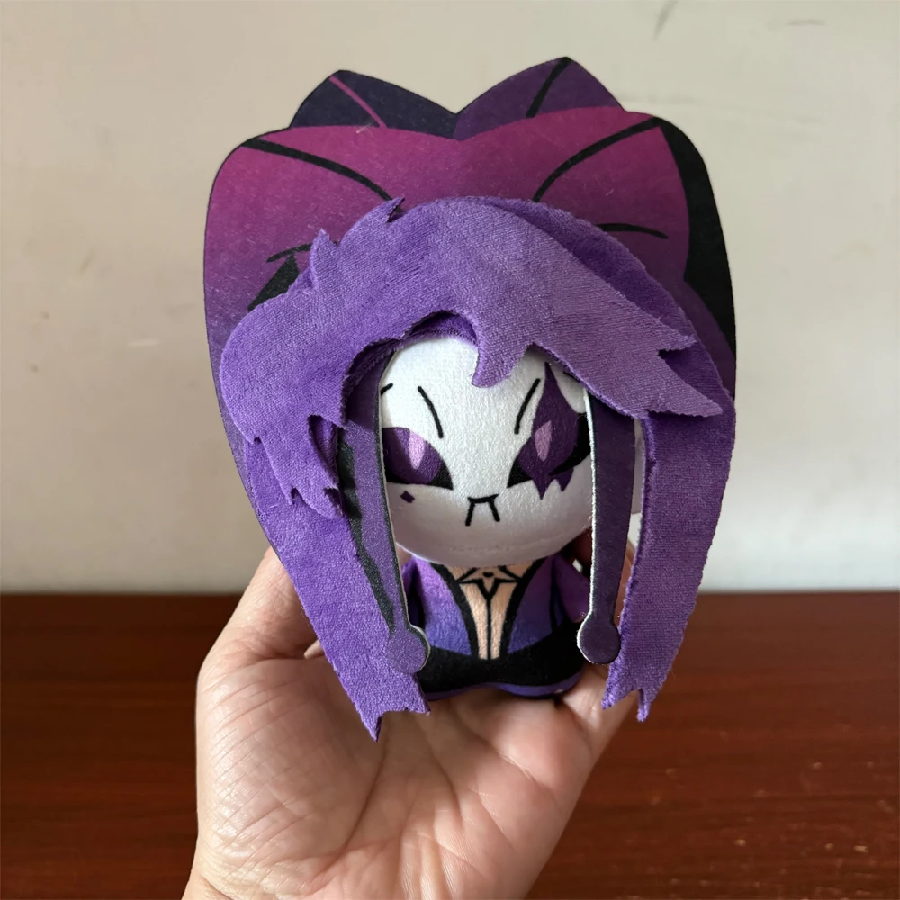 

Super Cool Circus Purple Jester Plush Toys Keychain Freaks Cartoon Anime Game Character Keys Chain Plushie Doll Pendant Decor