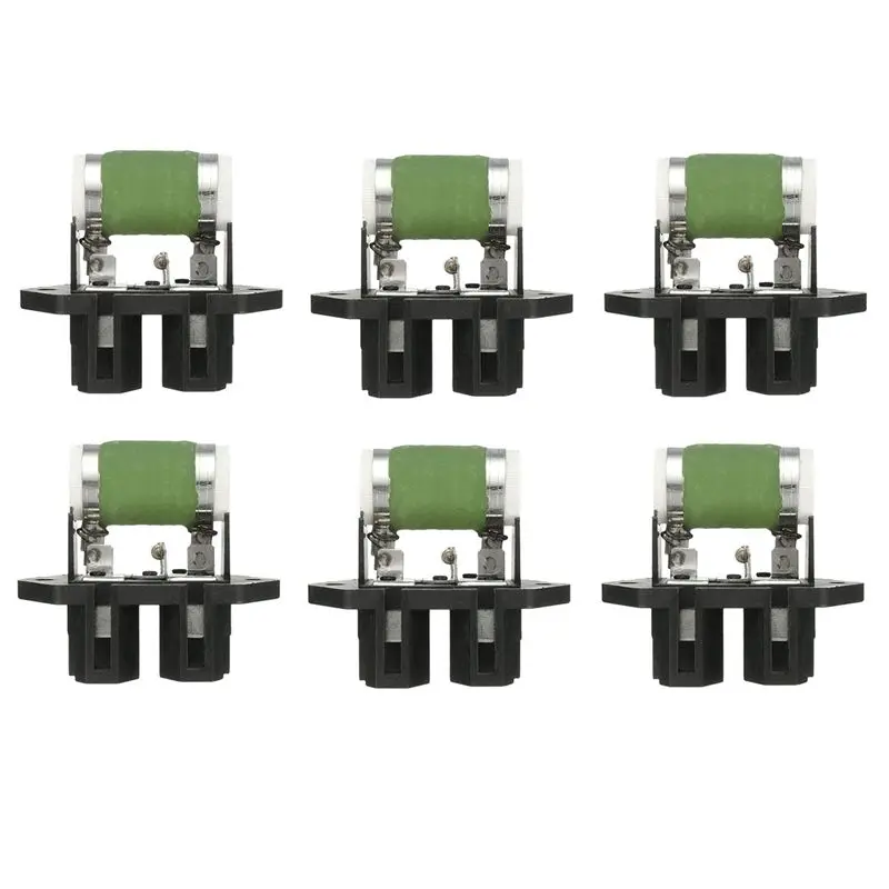 

Strict 6X Radiator Heater Fan Motor Resistor For Fiat Alfa Romeo Bravo Coupe Punto Stilo 51736774 46533716