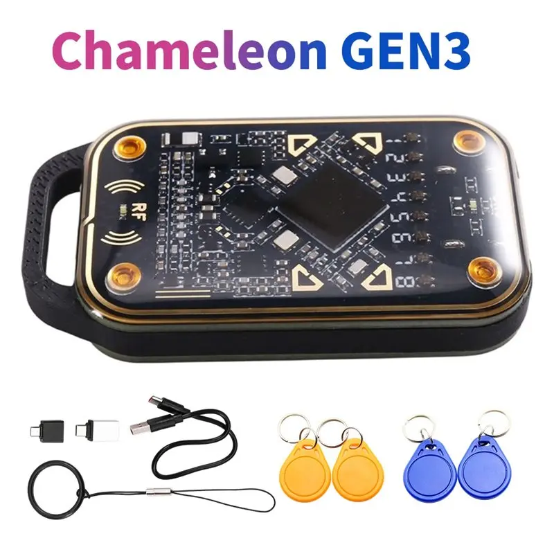 B04C-Chameleon V3.0 RFID Smart Chip Emulator+2XUID/CUID Keychain