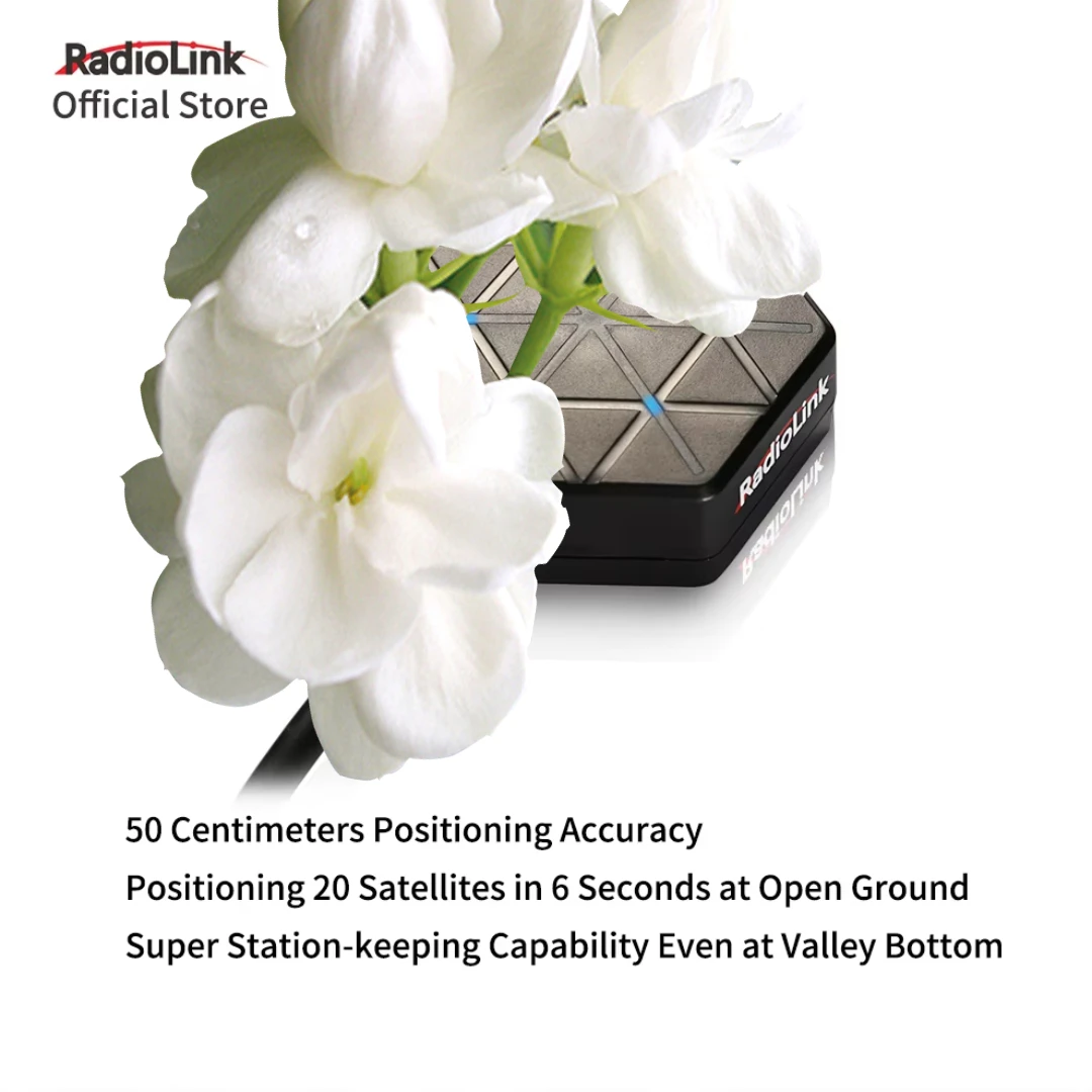 Radiolink M10N GPS SE100 Module High Positional Accuracy Work with GLONASS/BeiDou for APM PX4 Pixhawk 2.4.8 Flight Controller