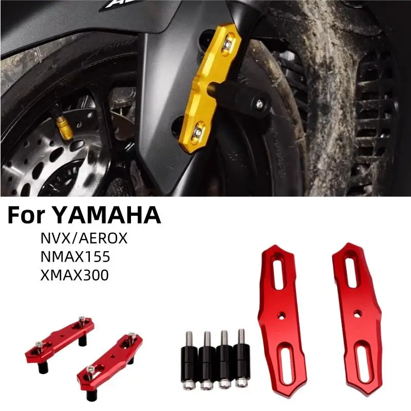 

For YAMAHA NMAX155 XMAX300 NVX/AEROX Modified Headlight Bracket Multifunction Spotlight Bracket Screw Hole Motorbike Accessories