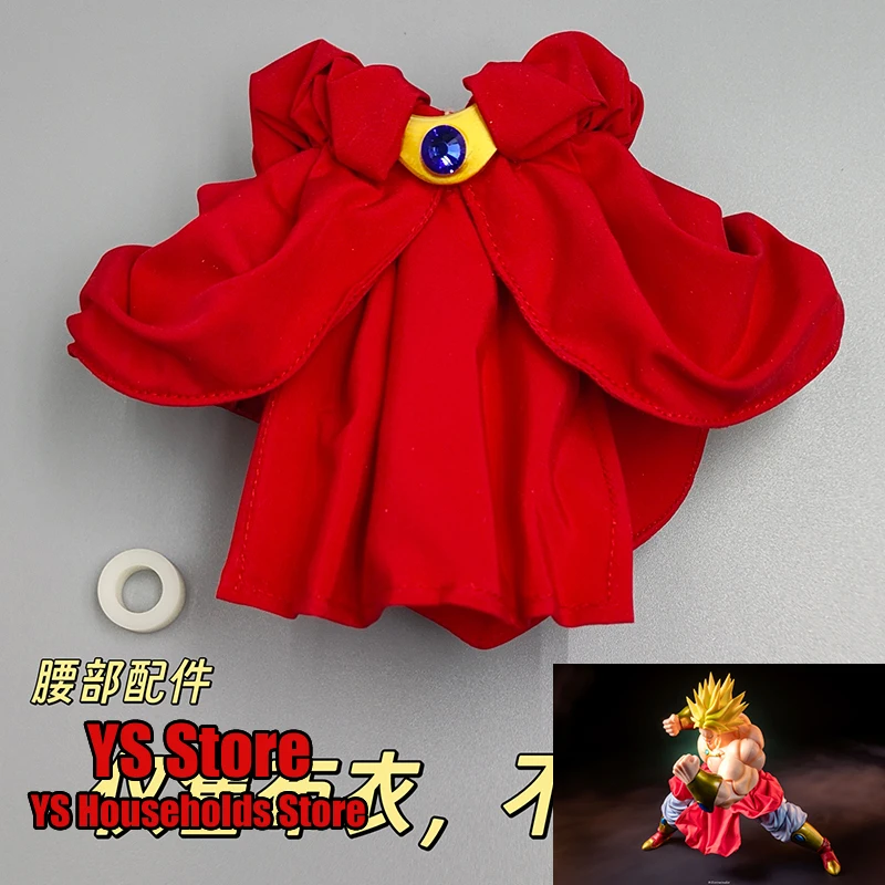 

1/12 Man Soldier Mini Red Skirt Hemline Waist Connector Toys Accessory For Anime Dragon Ball 6inch Shf Action Figure Decoration