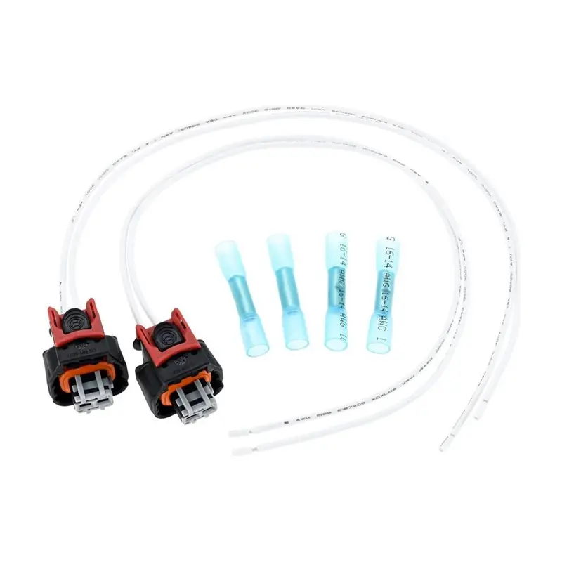 NEW HOT In Stock-Fuel Injector Pigtail Connector Kit 2 Pieces For Duramax L5P Engine V8 6.6L For Chevy Cadillac 19368140 PT3739