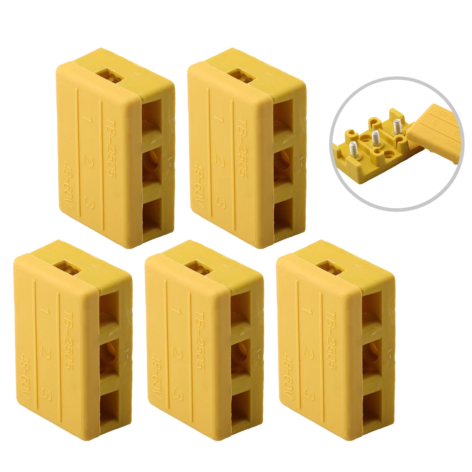 

For E-Bike Motor 6 Rows E-Bike Motor Controller Box Electric Vehicle Controller Flame-retardant Heat-resistant Yellow Color