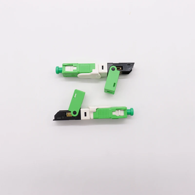 10/100/200 PCS/ Lot FTTH ESC250D Fast Connector  SC UPC Single-Mode SC APC Optical Fiber SC PC Embedded type ESC250D  Connector