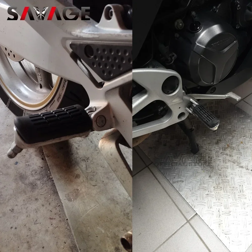 Front Footrest Foot Peg Rubber For HONDA VFR1200X VFR800FI CB1100 CB1300SF CB750F XL 1000 125 Varadero Motorcycle Non-slip Cover