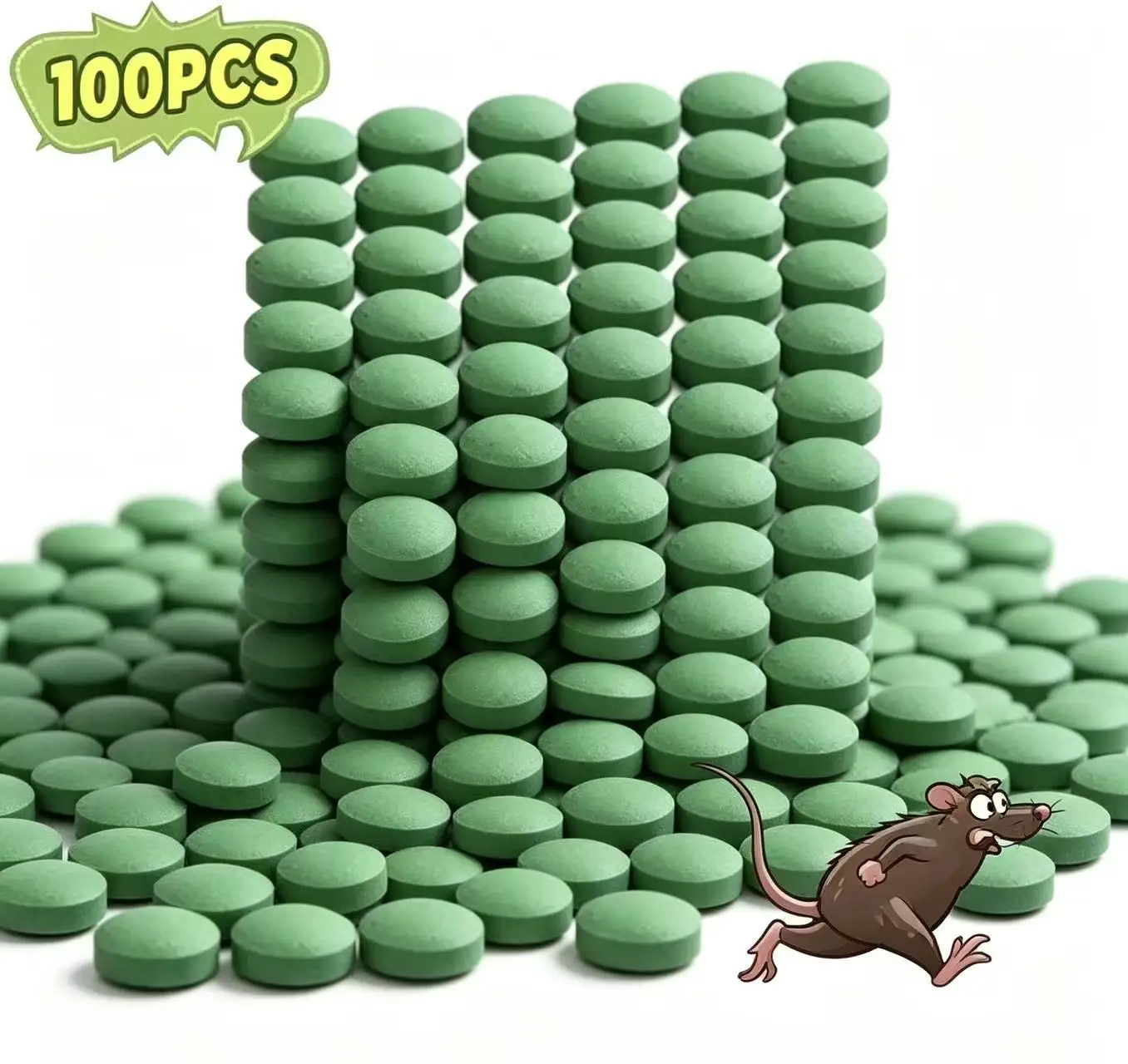 20 Wholesale Powerful Rodent Repellent Pills Natural Mint Pellets Mouse Traps for Indoor Outdoor Rat Mice Roach Insect Contro