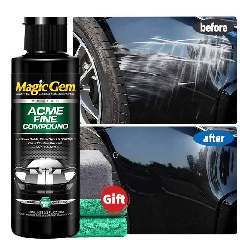Magic Gem Universal Automotive Scratch Remover Scratches, Paint Cleaning, Fading Scratch Repair Polishing Agent Car For Toyota view 2