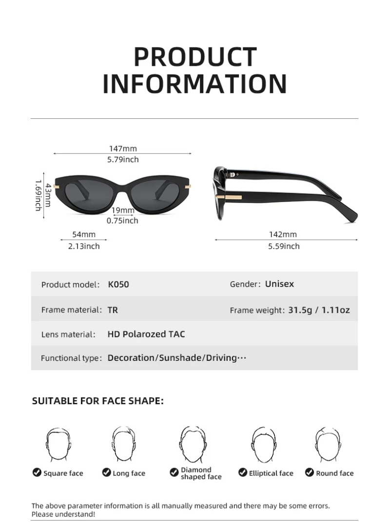 BEMORE Cat Eye Prescription Sunglasses Acetate Polarized UV400 Sunscreen Women Reading Glasses Free Shipping