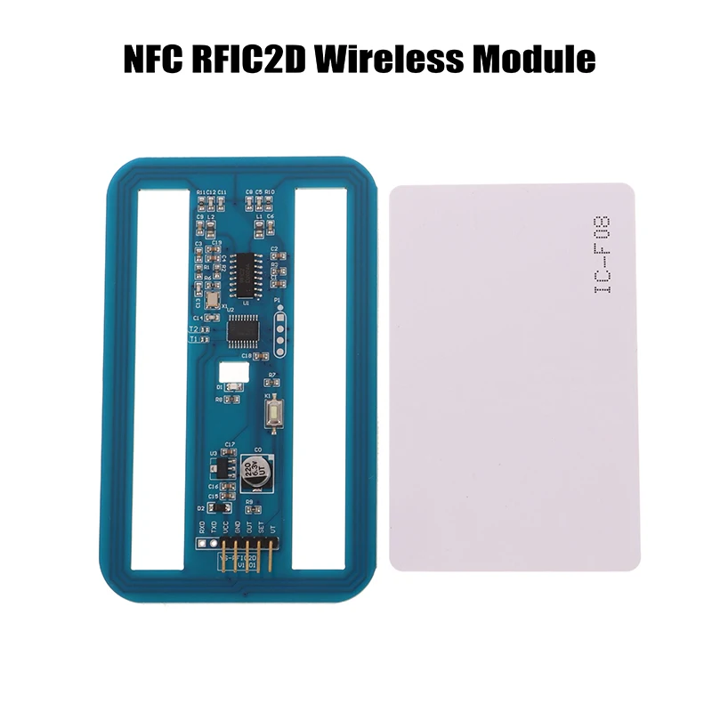 IC Card Reader Control Module NFC Induction Module 13.56M Radio Frequency Card Microcontroller Modified RFIC2D