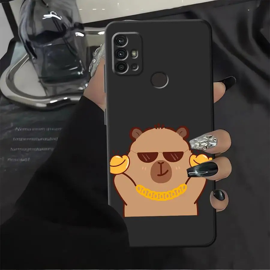 حافظة لهاتف Moto X30 Pro S30 Pro Edge 20 30 Capybara Cartoon Cute