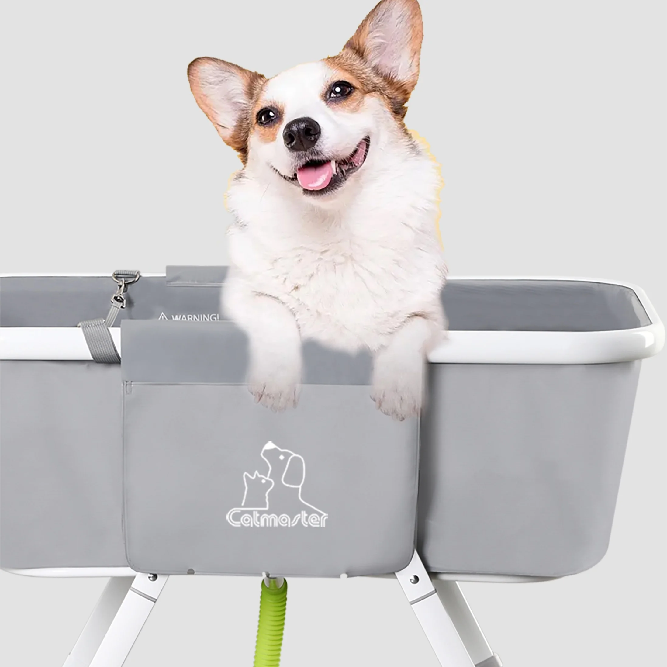 

Compact Foldable Pet Bathing Tub Durable PVC Waterproof Material Ideal for Indoor and Outdoor Use