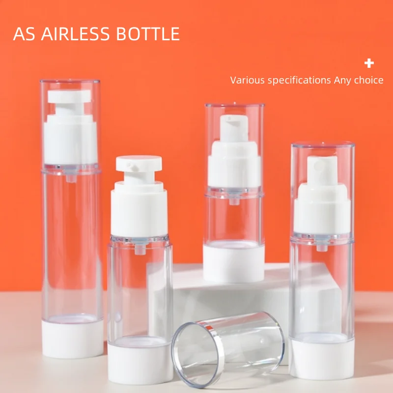 15/30/50/80/100ml AS Vacuum Lotion Spray Bottle Travel Portable Refillable Bottles Liquid Foundation  Cosmetics Tool Wholesale