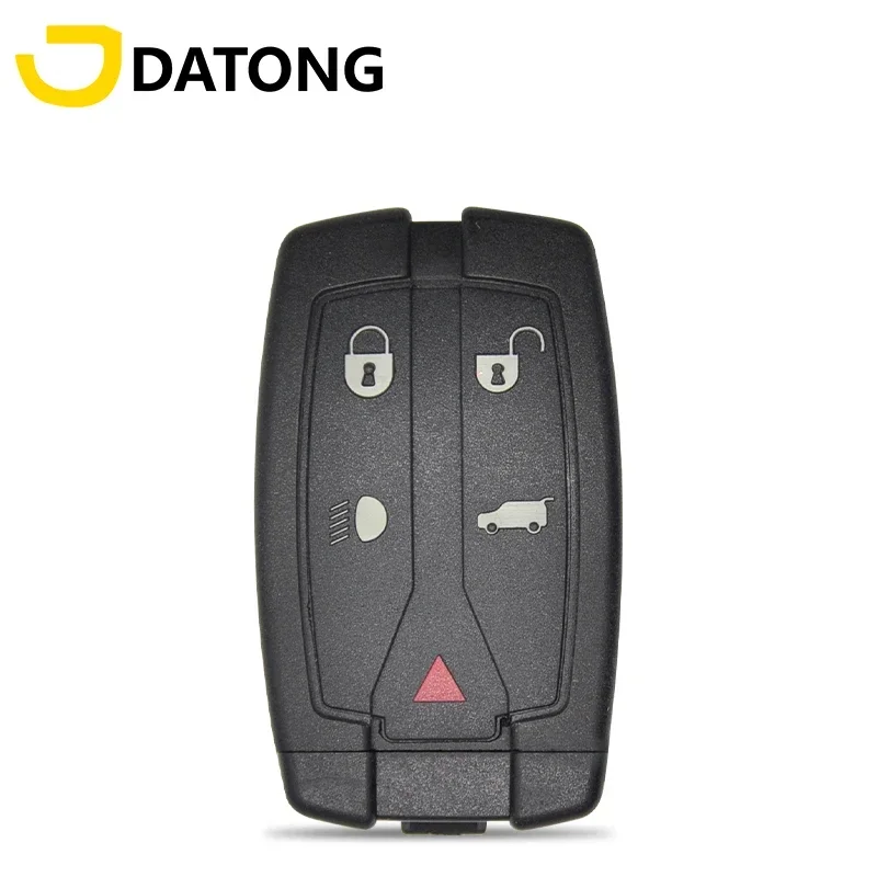 Datong World-Étui vierge pour carte à puce Land Rover, clé de voiture de remplacement sans clé, adapté à Freelander, 5 boutons