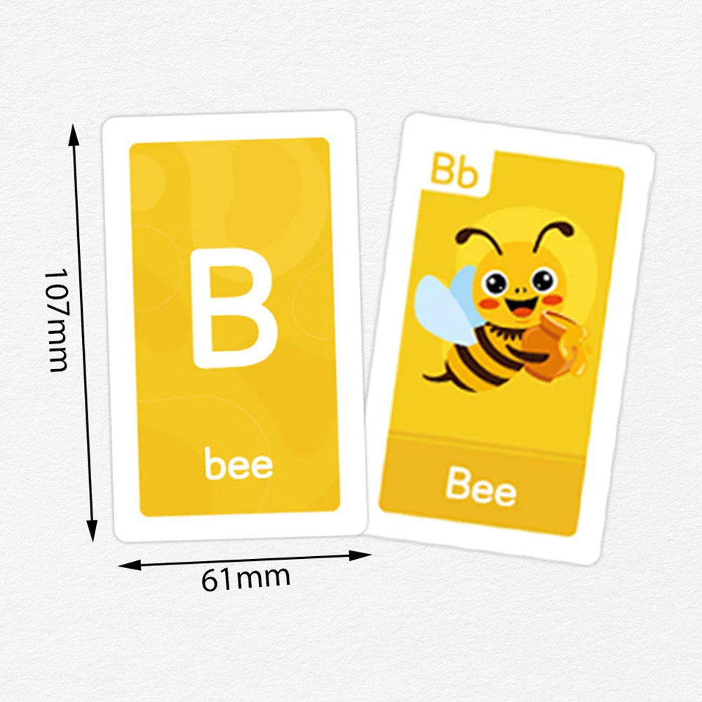 بطاقات فلاش طفل صغير ملونة ، ألعاب تعليمية قابلة لإعادة الاستخدام مثيرة للاهتمام ، أطفال 2-4 سنوات ، 58 قطعة