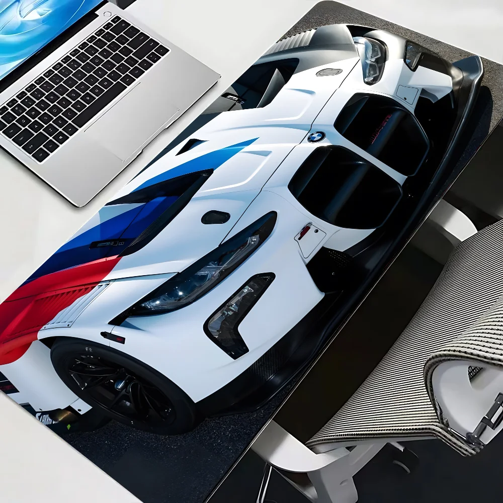 B-Blue Red Car For B-Bmwes-S Mousepad Mause Pad Mouses Rug Office Accessories Desk Mat Mousepad Keyboard Gaming Pc Mats