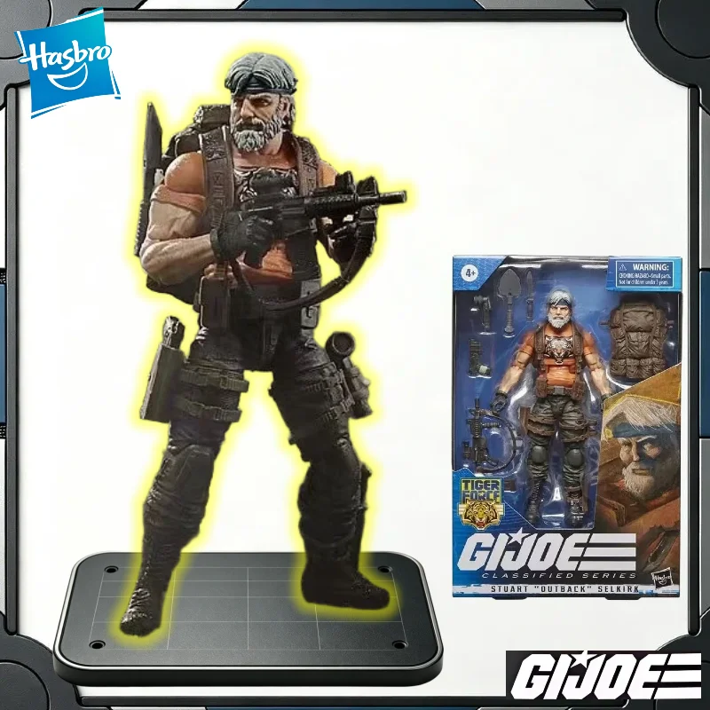 【IN STOCK】Hasbro G.I. Joe Classified Series Tiger Force Stuart Outback Selkirk Action Figure Collection Model Toys