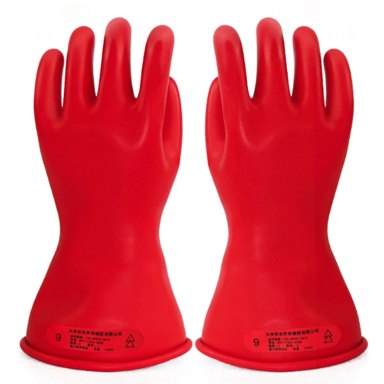 

20251000V Electrical Insulated Protection Gloves for Class 0 Live Working