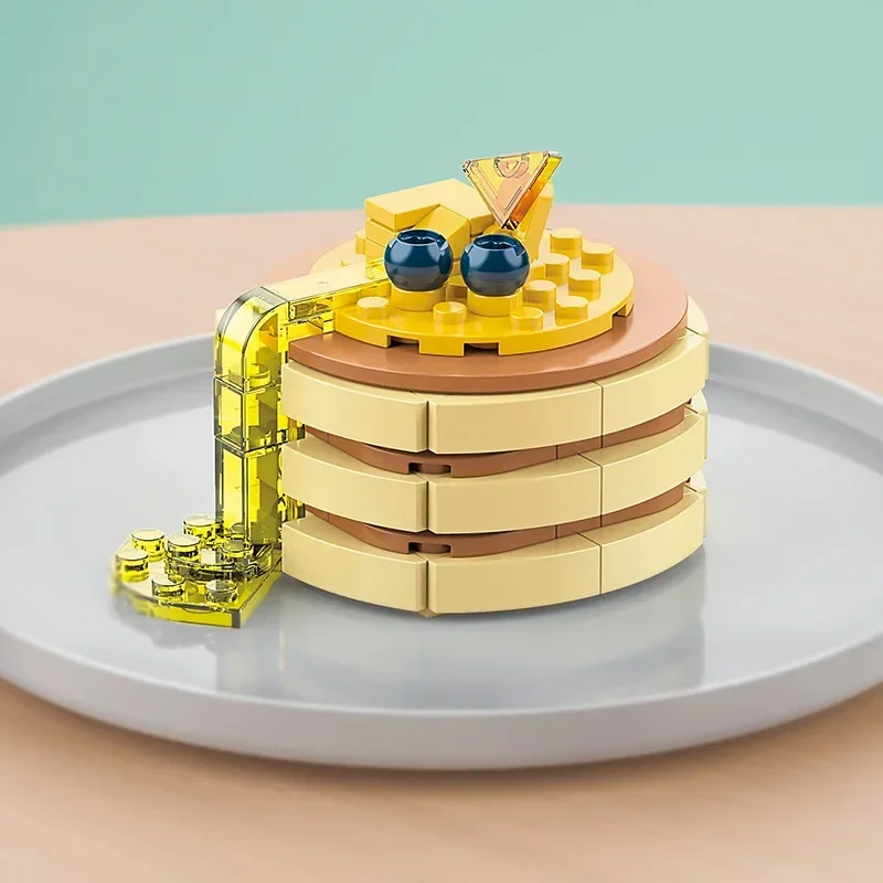 

JK5618-28Dessert Building blocks Cake Waffle decoration Creative girls handmade diy school gift