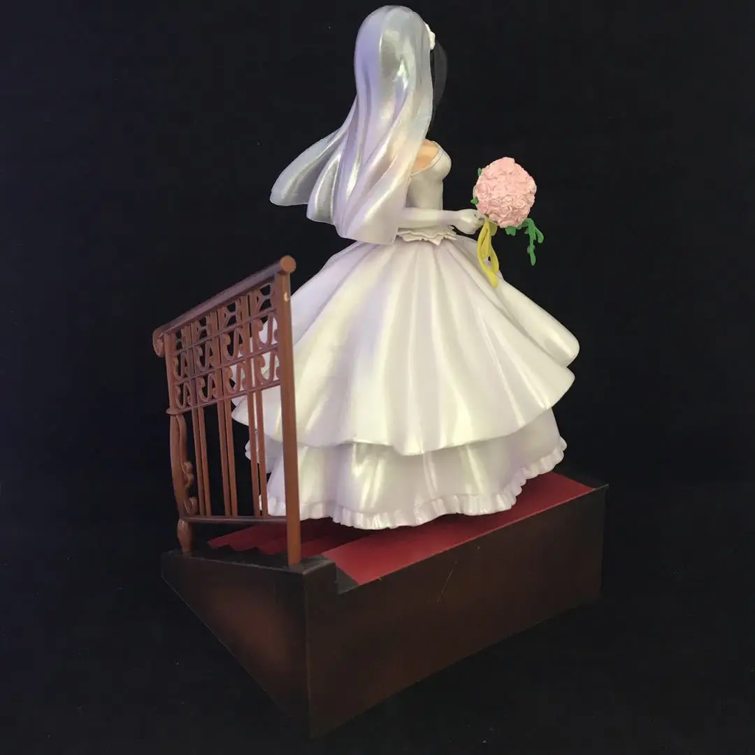 Tokisaki Kurrumi Nightmare Wedding Dress DATE a LIVE PVC Action Figure - Japanese Anime Collectible Toy Figurine for Fans