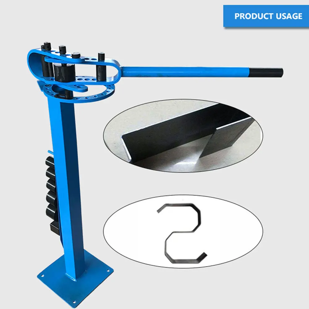 Manueller Rohrbieger, tragbare Biegemaschine, kompakte Metallbiegemaschine in Industriequalität