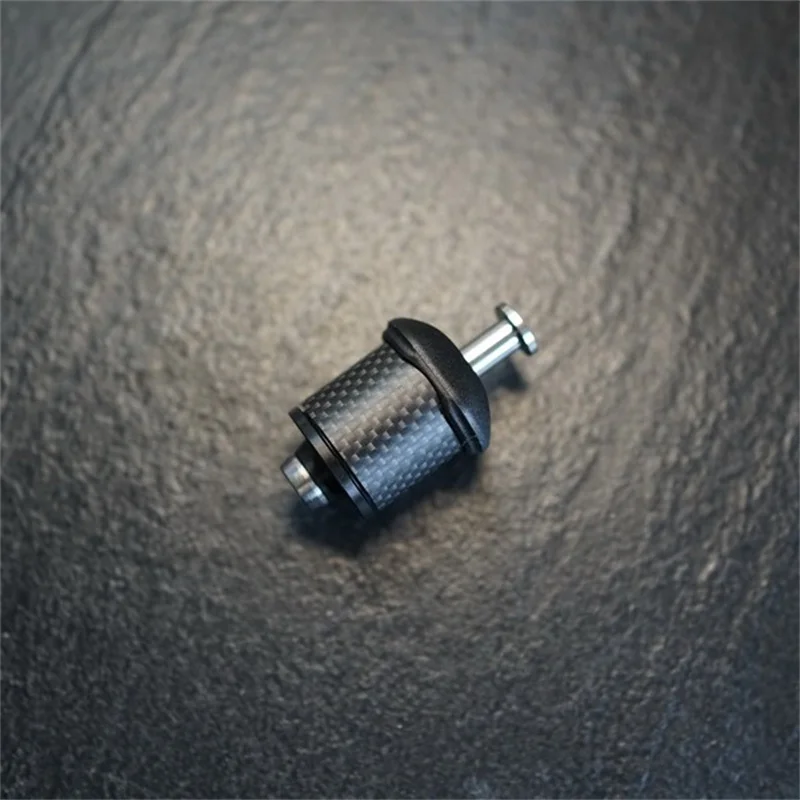 BMX carbon shock absorber+titanium screw for brompton Pline Tline suspension carbon fiber