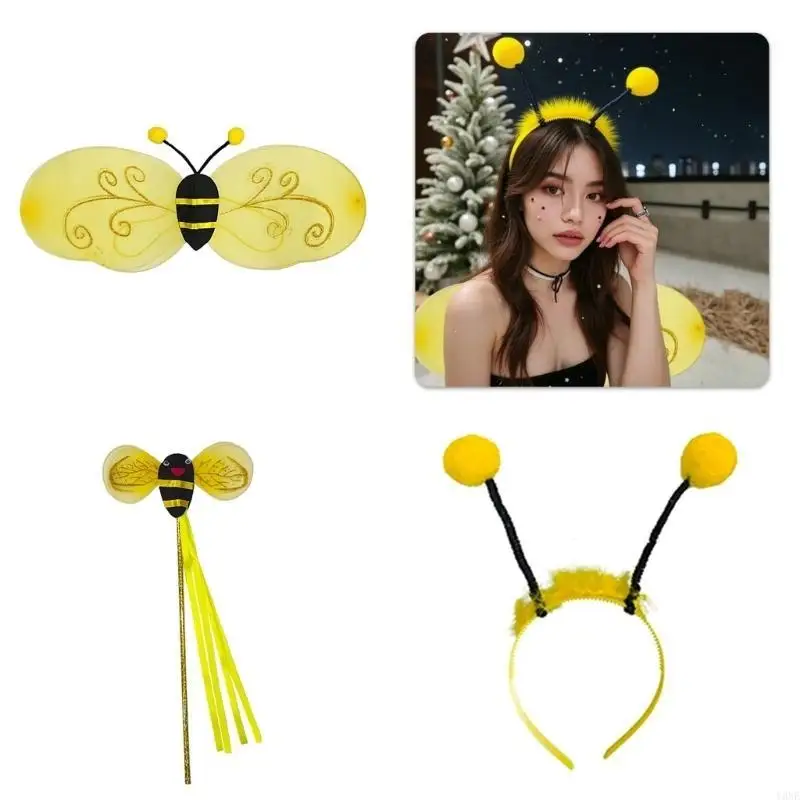 Y3NE Animal Cosplay Akcesoria dla pałąk skrzydła zwierzęce